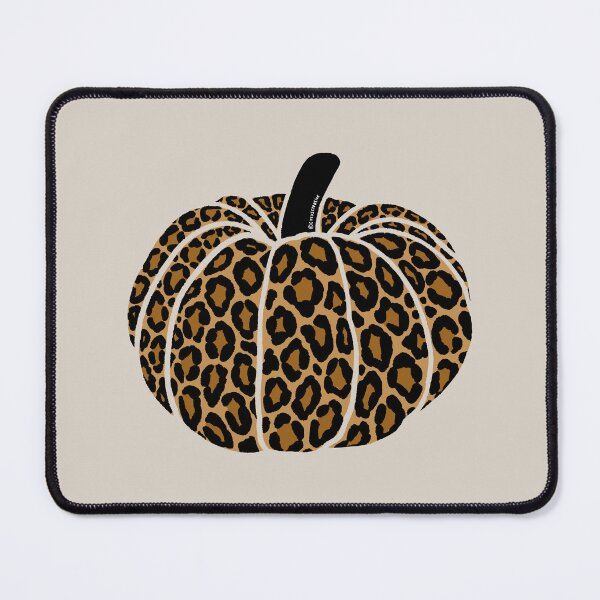 Item preview, Cute Leopard Print Pumpkin in Tan Brown and Black Palette designed and sold by CircusCreative.