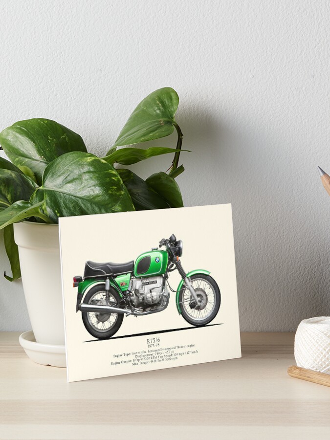 The R75-6 Classic Motorcycle | Sticker