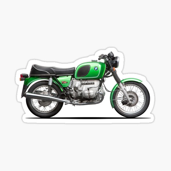 The R75-6 Classic Motorcycle Sticker for Sale by rogue-design
