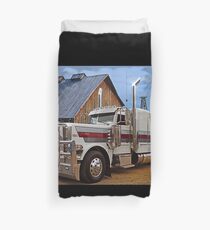 Peterbilt auf dem Bauernhof Bettbezug