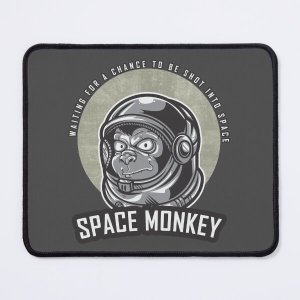 Item preview, Space Monkey - Waiting for a chance to be shot into space designed and sold by Delta12Designs.