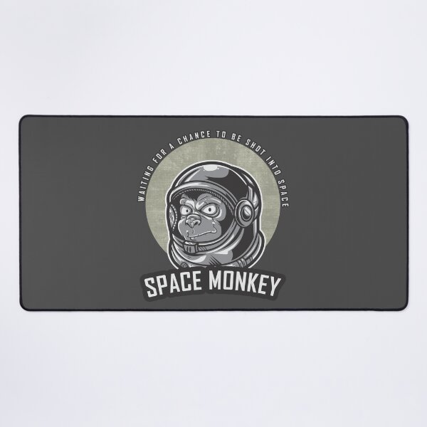 Item preview, Space Monkey - Waiting for a chance to be shot into space designed and sold by Delta12Designs.