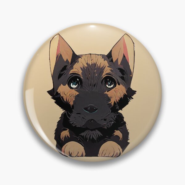Item preview, Jeff - Cute Alsatian Puppy  designed and sold by Doggopedia.