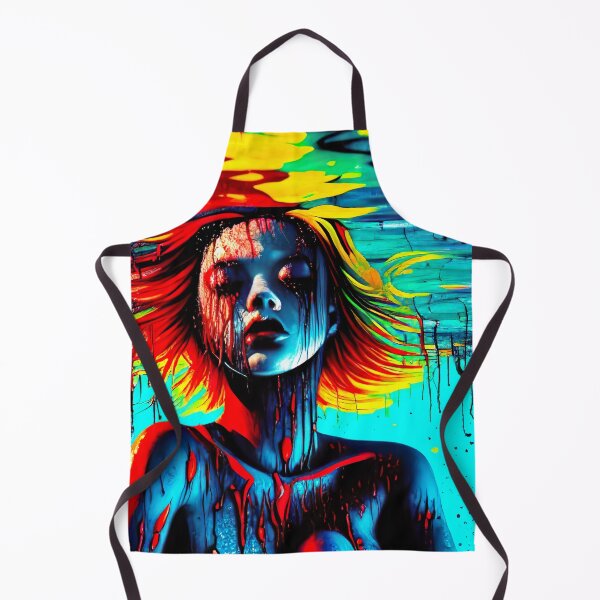 Item preview, Mujer pintada bajo el agua designed and sold by GothicArtistry.