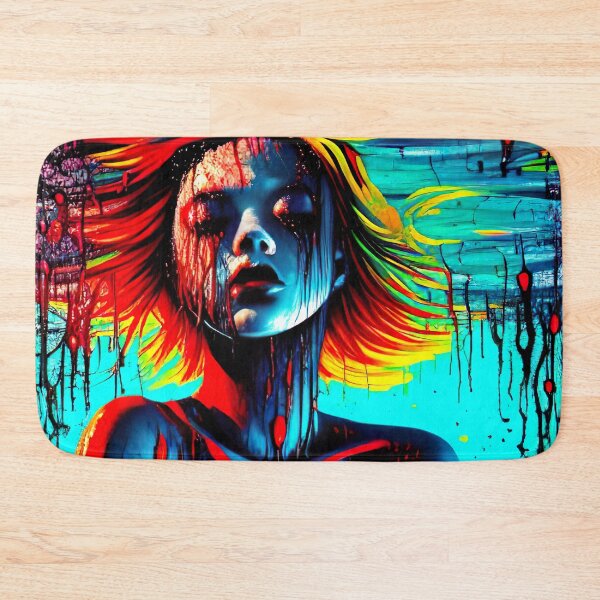 Item preview, Underwater Painted Woman  designed and sold by GothicArtistry.