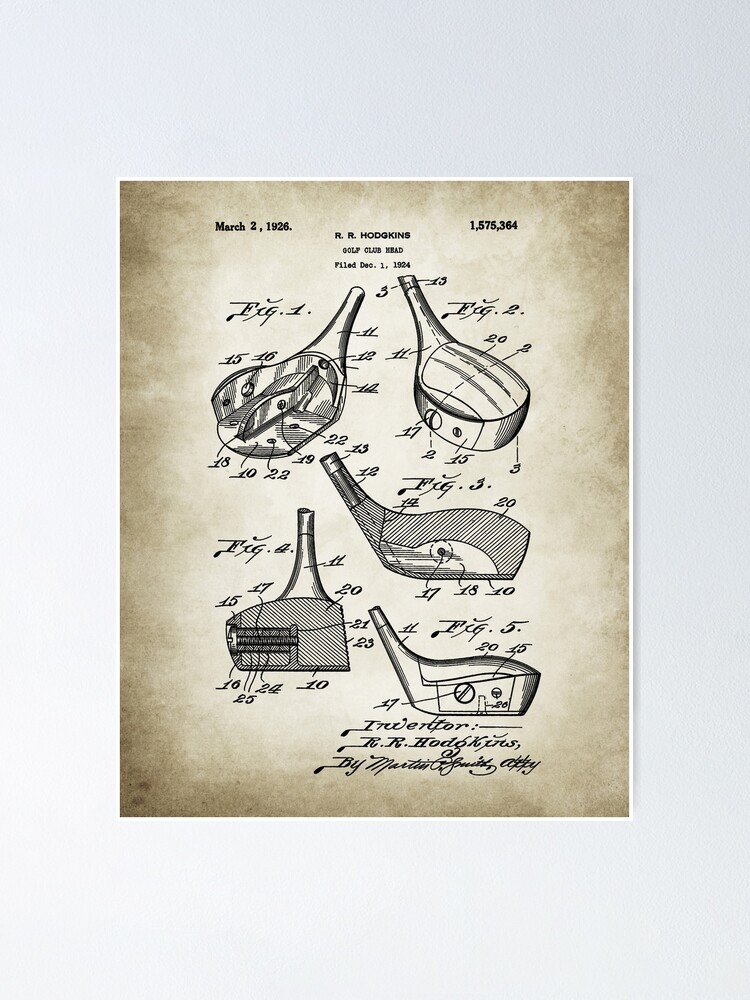Alternate view of Golf Club Poster