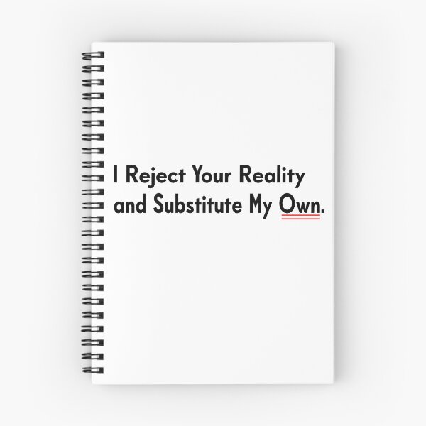 Item preview, i reject your reality and substitute my own designed and sold by retro10.
