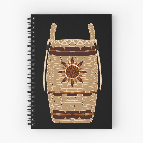 Item preview, Brown black ash basket designed and sold by Niibidoon.