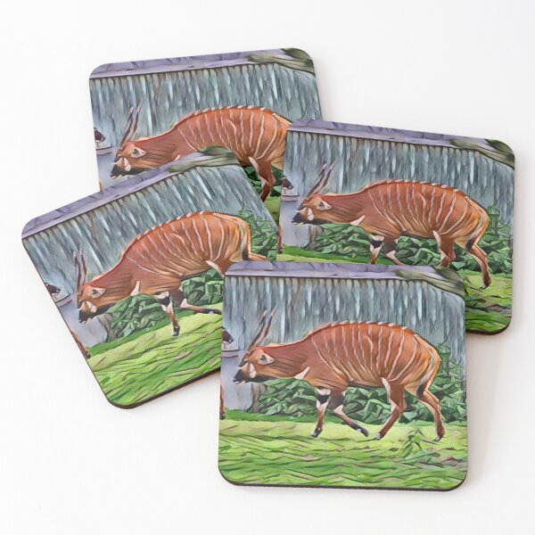 Artikelvorschau, Gestreifter Hirsch im Detail durch Design entworfen und verkauft von Fearless-Fox.