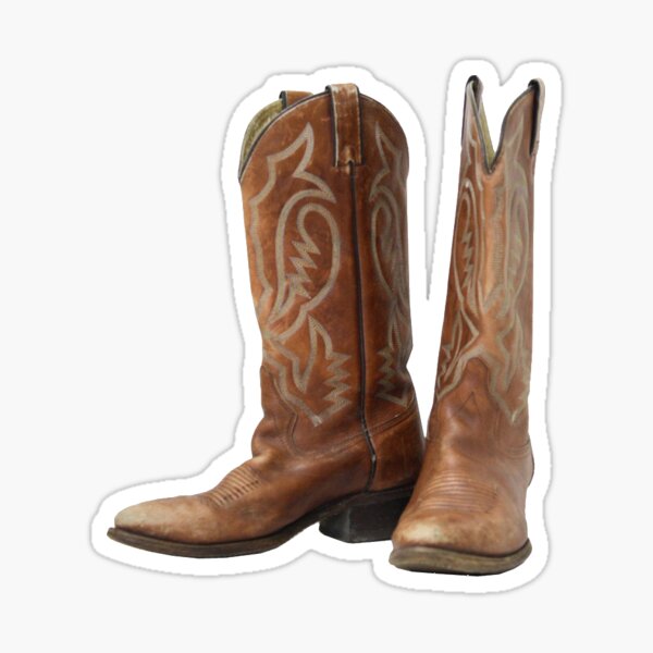 Cowboy Boots Sticker