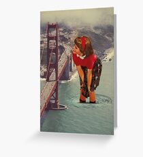mesmerized Greeting Card