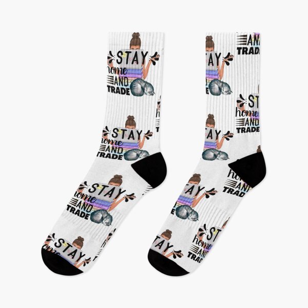 Item preview, Work from Home, Trader Gift, Trading, Female Trader and Investor, Gift for stock market, crypto, forex, options female day trader, Home office, Stay Home and Trade designed and sold by TradingTeesKids.