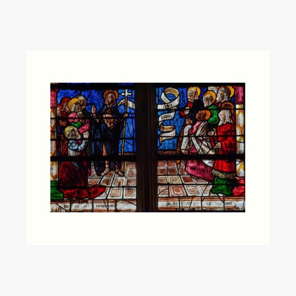 Item preview, The Risen Christ in Renaissance stained glass designed and sold by TerenceKerr.