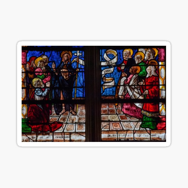 Item preview, The Risen Christ in Renaissance stained glass designed and sold by TerenceKerr.
