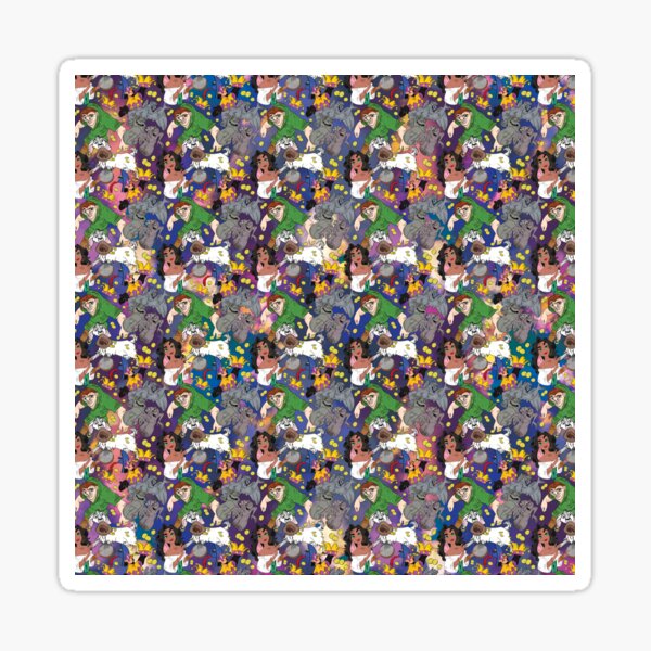 Item preview, Hunchback Of The Notre Dame Sketched designed and sold by Rainbows Galore.