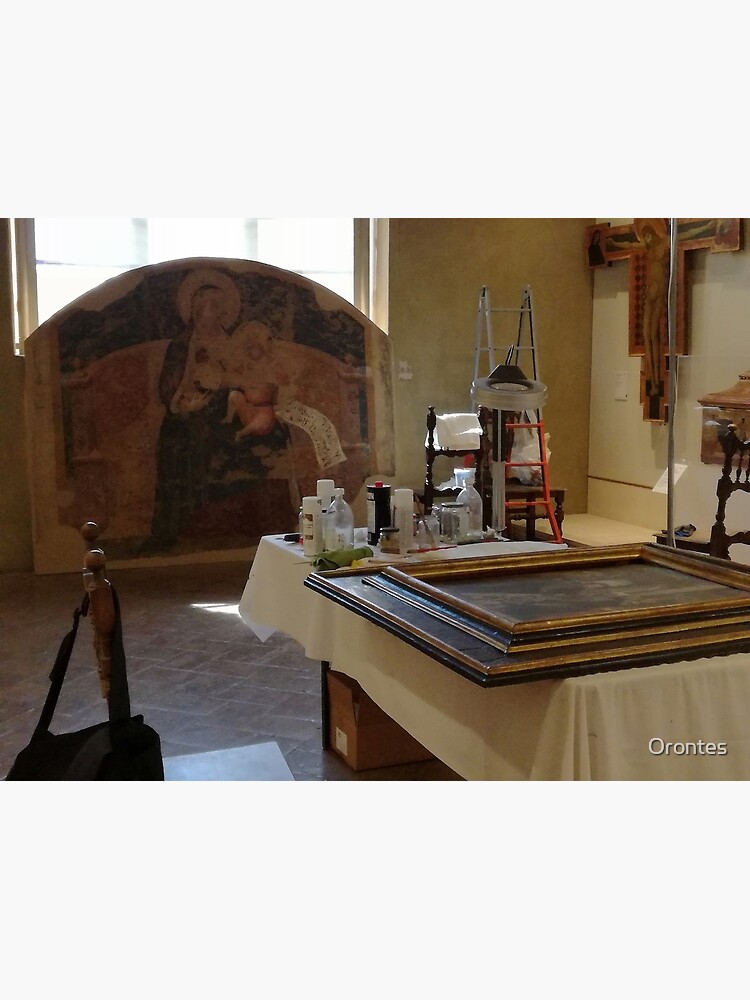 "The Art Conservator" Poster for Sale by Orontes Redbubble