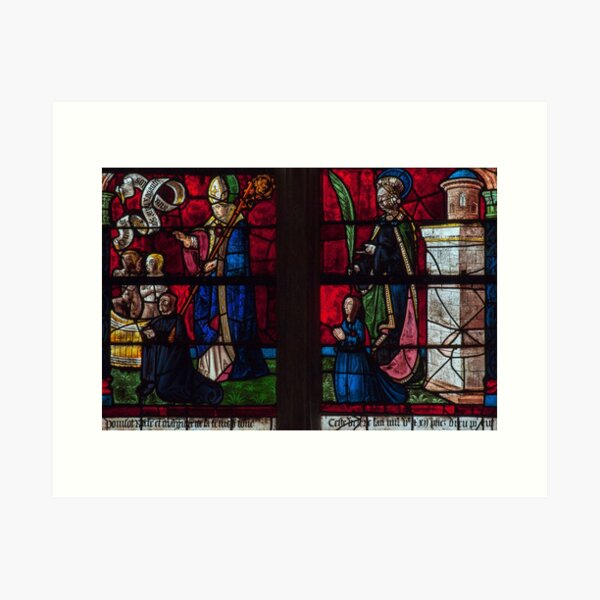 Item preview, Church window in Ceffonds, France designed and sold by TerenceKerr.