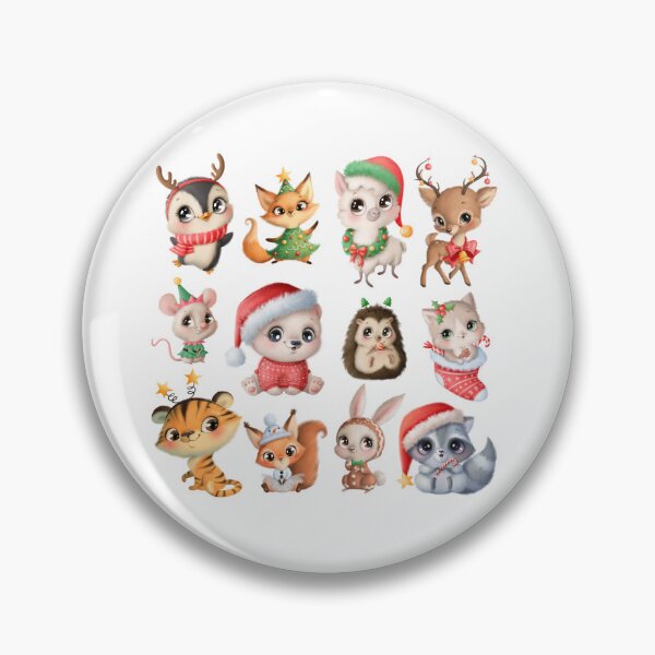 Artikelvorschau, Weihnachtstierfreunde AOP entworfen und verkauft von VirtualFaries.