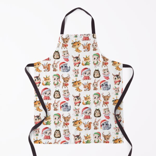 Item preview, Christmas Animal Friends AOP designed and sold by VirtualFaries.