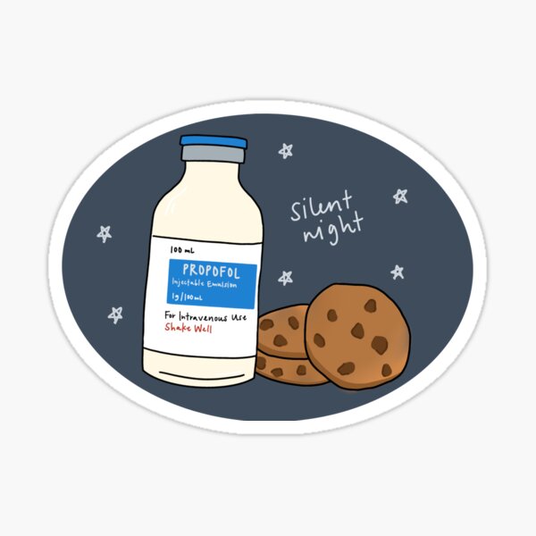 Item preview, Milk (Propofol) and Cookies  designed and sold by ralevinson.
