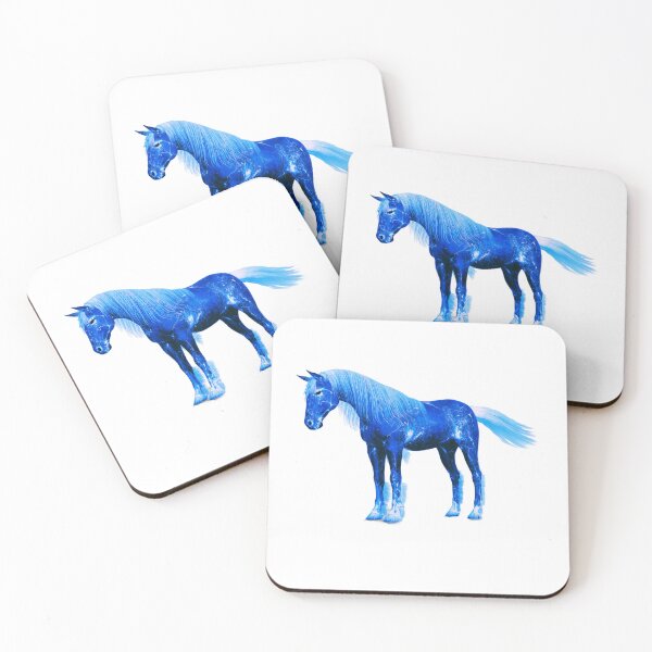 Item preview, Blue Fire Horse design, Animals style designed and sold by Dven-Clothes.