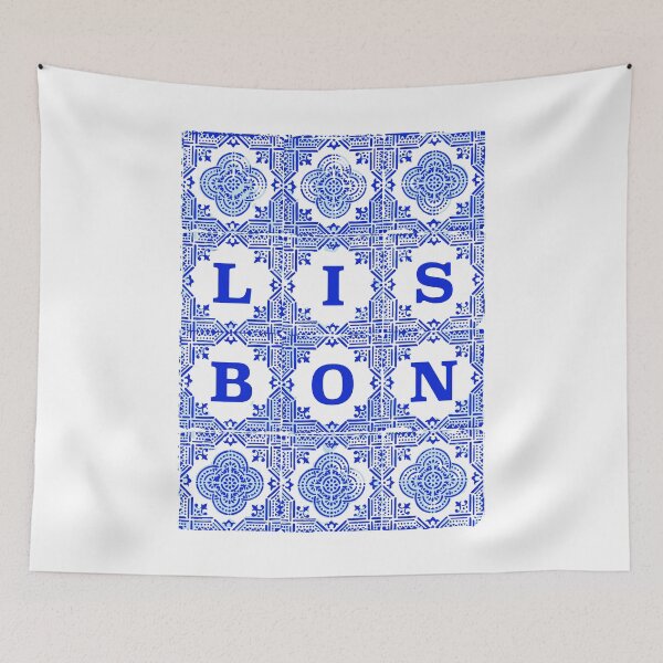 Item preview, Lisbon Lisboa Retro Tiles Best Design Portugal designed and sold by ClickForMore.