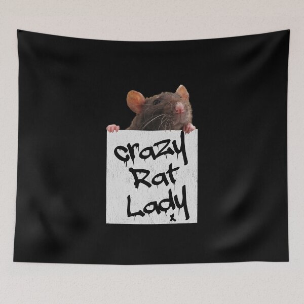Item preview, Crazy Rat Lady designed and sold by kudostees.
