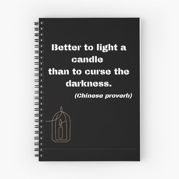 Item preview, Better to light a candle illustration. designed and sold by sarantis.