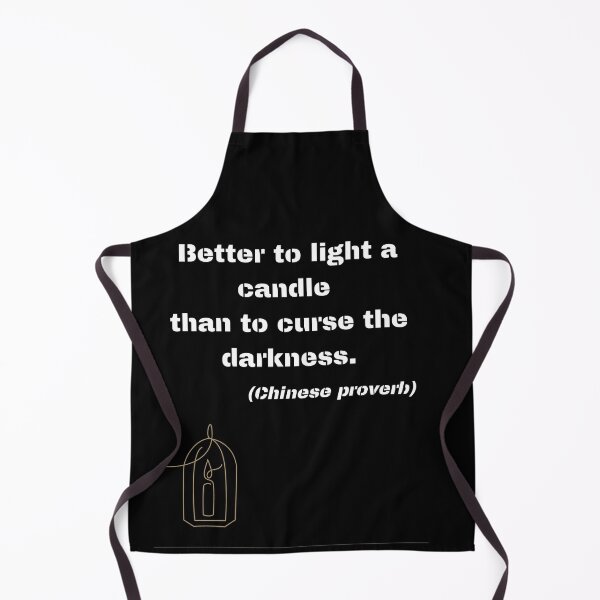 Item preview, Better to light a candle illustration. designed and sold by sarantis.