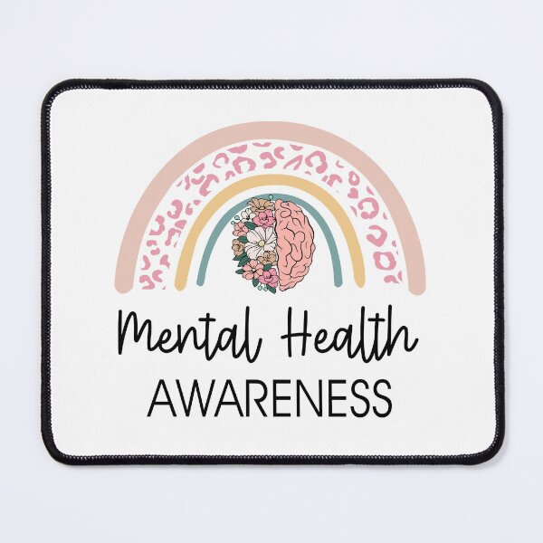 Item preview, VINTAGE AND COLORFUL FLORAL AND BRAIN MENTAL HEALTH AWARENESS ESSENTIAL TSHIRT GIFT FOR GIRLFRIEND GIFT FOR MOTHER GIFT FOR SISTER designed and sold by GhostAmine.