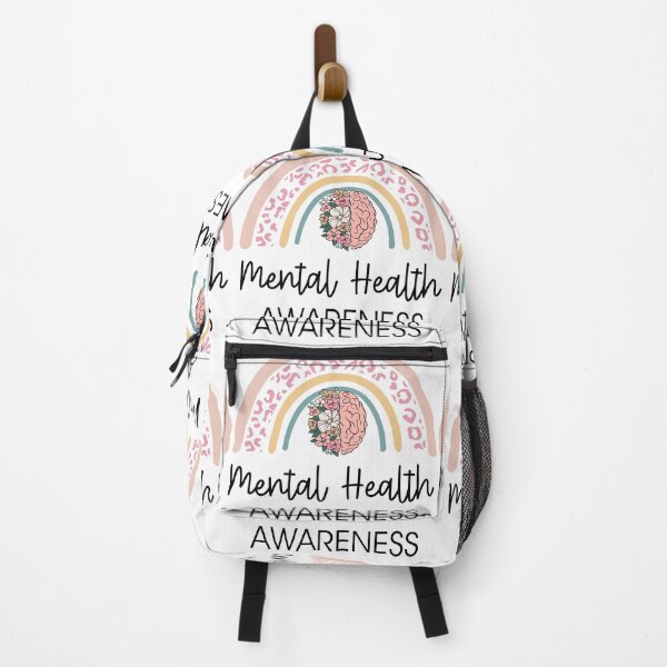 Item preview, VINTAGE AND COLORFUL FLORAL AND BRAIN MENTAL HEALTH AWARENESS ESSENTIAL TSHIRT GIFT FOR GIRLFRIEND GIFT FOR MOTHER GIFT FOR SISTER designed and sold by GhostAmine.