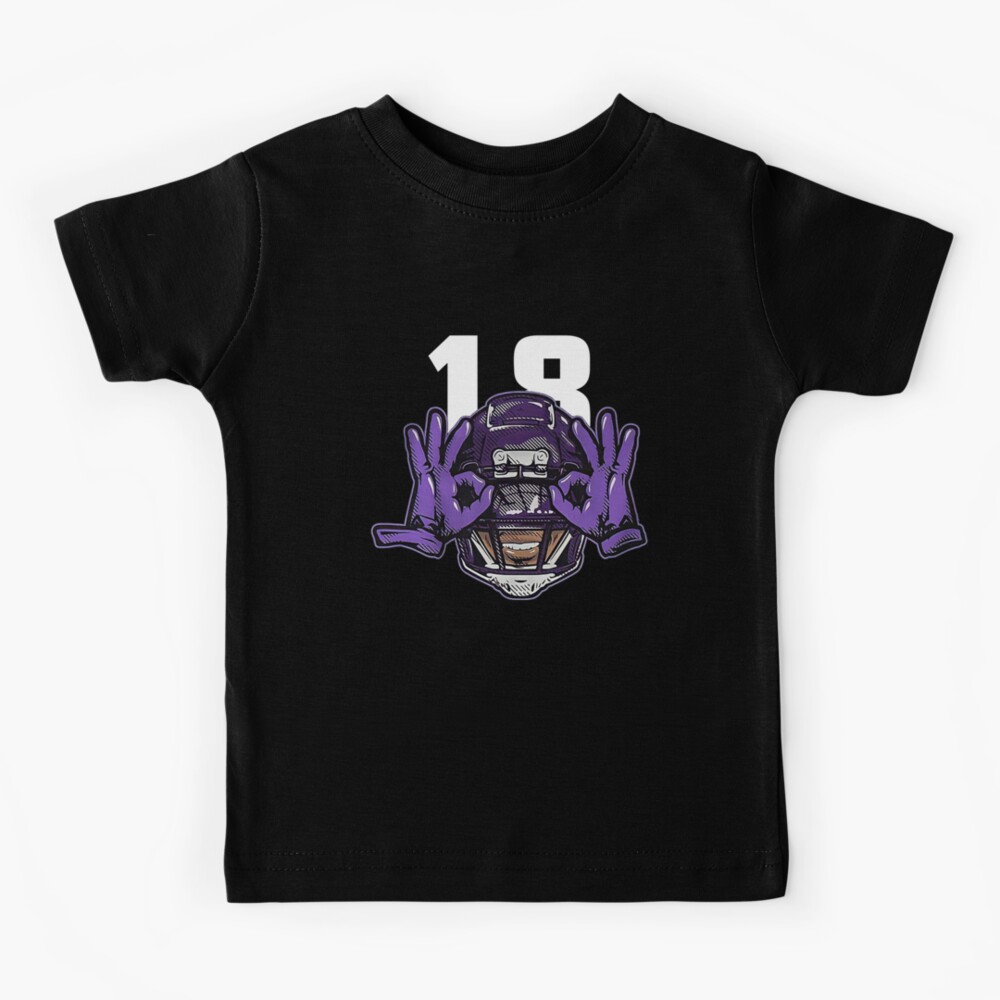 Justin Jefferson Youth Jersey Kids T-Shirt for Sale by Jalib