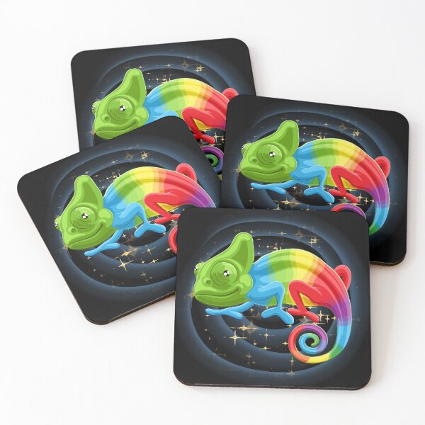 Item preview, Rainbow Chameleon designed and sold by CreativeMagi.