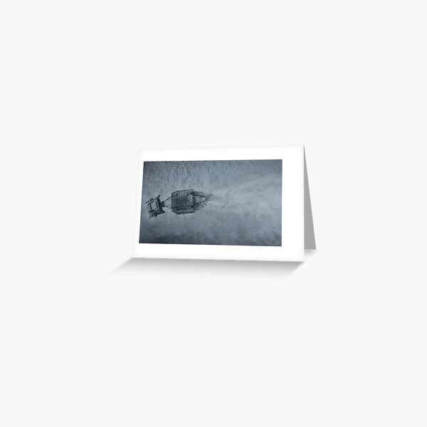 AT-AT From Above Greeting Card