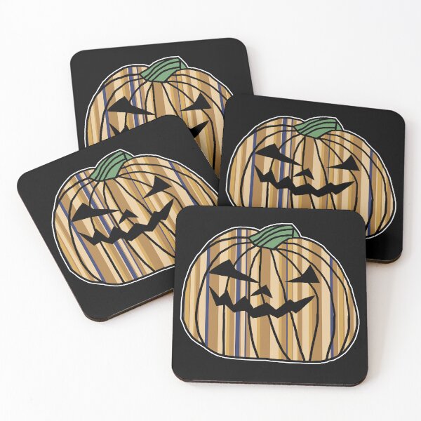 Item preview, Stone Stripes Halloween Horror Pumpkin  designed and sold by ellenhenry.