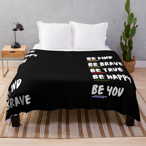 Item preview, Be Kind Be Brave Be True Be Happy Be You Classic T-Shirt: Motivational Be Kind Design, Inspirational shirt, kindness shirt, be a kind human, Positive Vibe Shirt designed and sold by StoreSB.