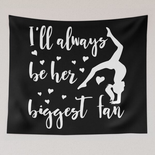 Item preview, I'll Always Be Her Biggest Fan Gymnastic designed and sold by ImkeAhrens.