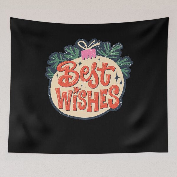 Item preview, Best Wishes Ultimate Christmas Classic Vintage Retro Gift Idea designed and sold by Countrysmart.