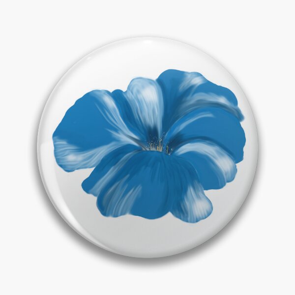 Artikelvorschau, Prachtvolle blaue Blume entworfen und verkauft von Infinitysplash.
