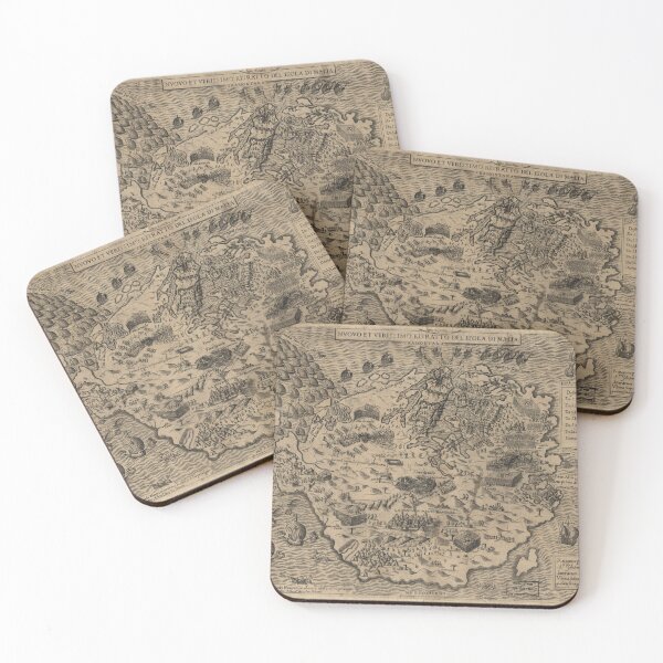 Item preview, Vintage Antique map of Malta designed and sold by Vintage Designs +.