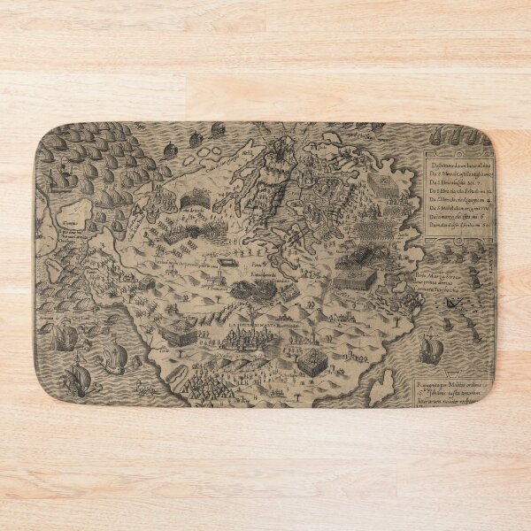 Item preview, Vintage Antique map of Malta designed and sold by Vintage Designs +.