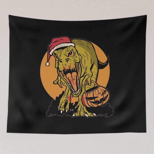 Item preview, Cool Anti Christmas T Rex Divertido truco de Halloween Tratar a Santa T Rex designed and sold by Countrysmart.