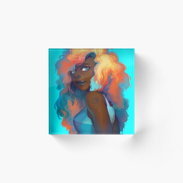 Aperçu de l'œuvre Bleu et Orange créée et vendue par GDBee.