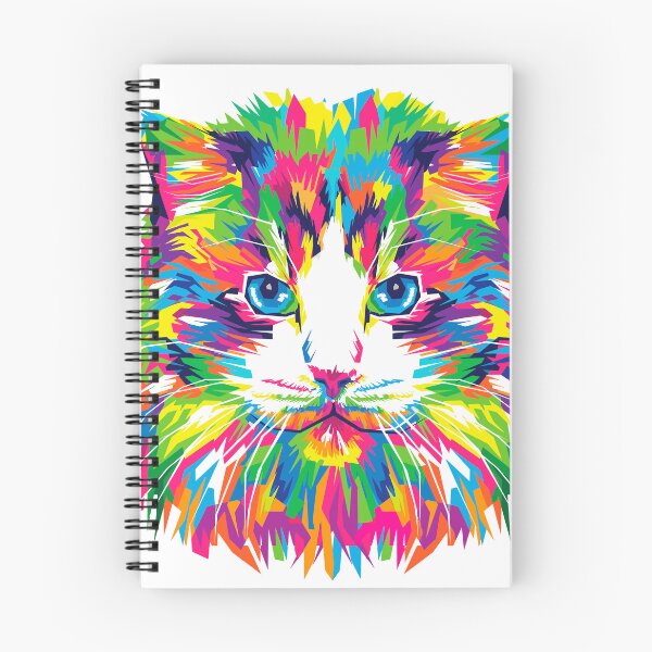 Item preview, Colorful abstract cat designed and sold by Williamdripfoe.
