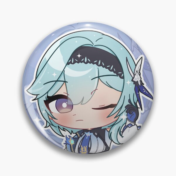Item preview, Eula Pin Button Badge designed and sold by hachigatsu.