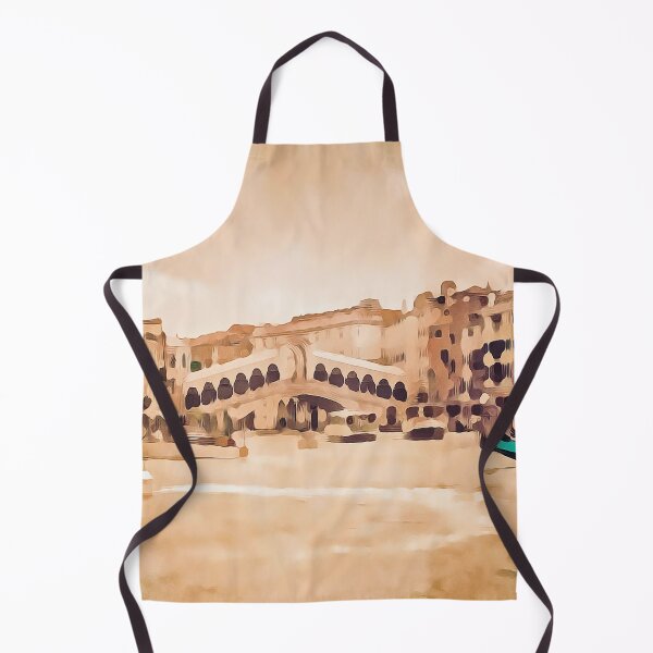 Item preview, Rialto bridge over Grand Canal in Venice City Landscape designed and sold by EcoArtLab.