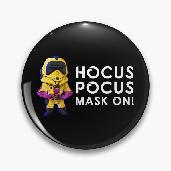 Item preview, Brad Turner "HOCUS POCUS MASK ON!" designed and sold by MASKuerade.