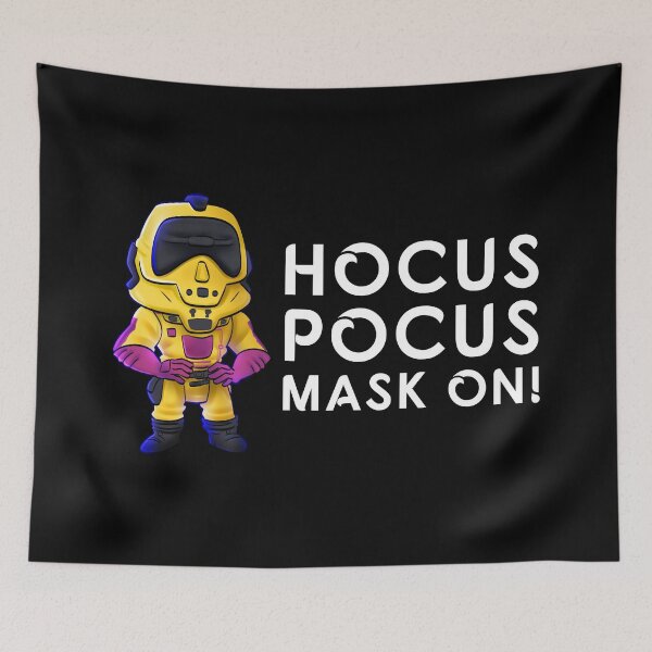 Item preview, Brad Turner "HOCUS POCUS MASK ON!" designed and sold by MASKuerade.