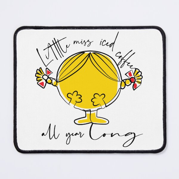 Item preview, Continuous line art Little miss iced coffee all year long designed and sold by scribblelife.