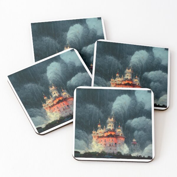 Item preview, Castle on Fire designed and sold by mentaljazzhands.